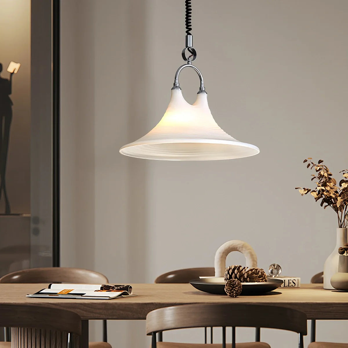 Feyran Carlo Trumpet Pendant Lamp for Dining Doom