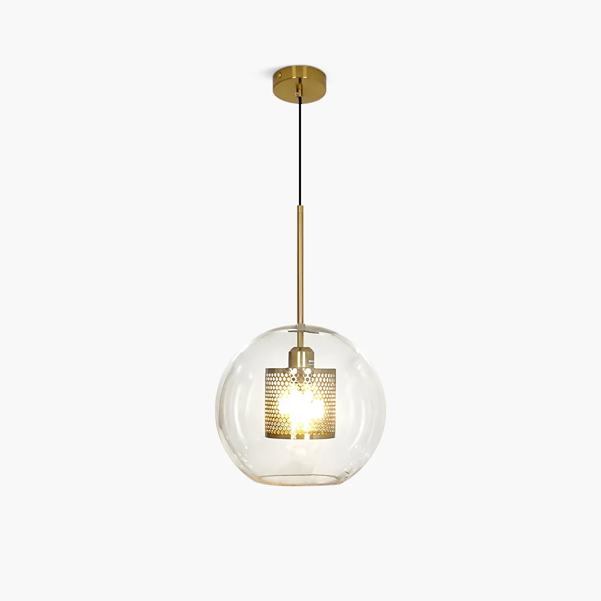 Feyran Chiswick Glass Pendant Light for Kitchen Island