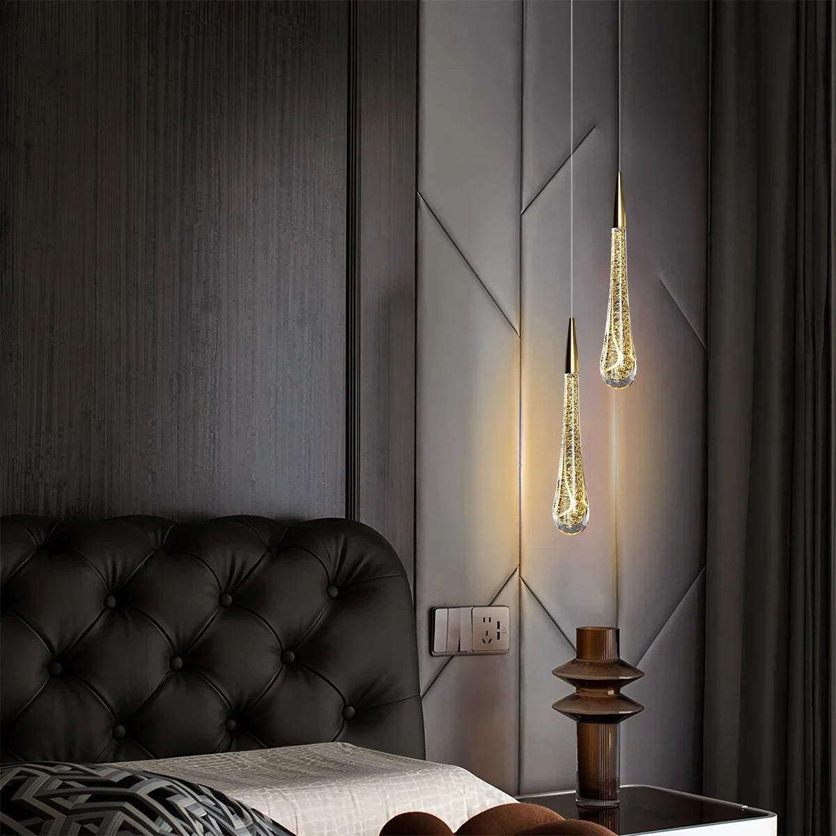 Feyran Chryseos Crystal Pendant Light for Living Room