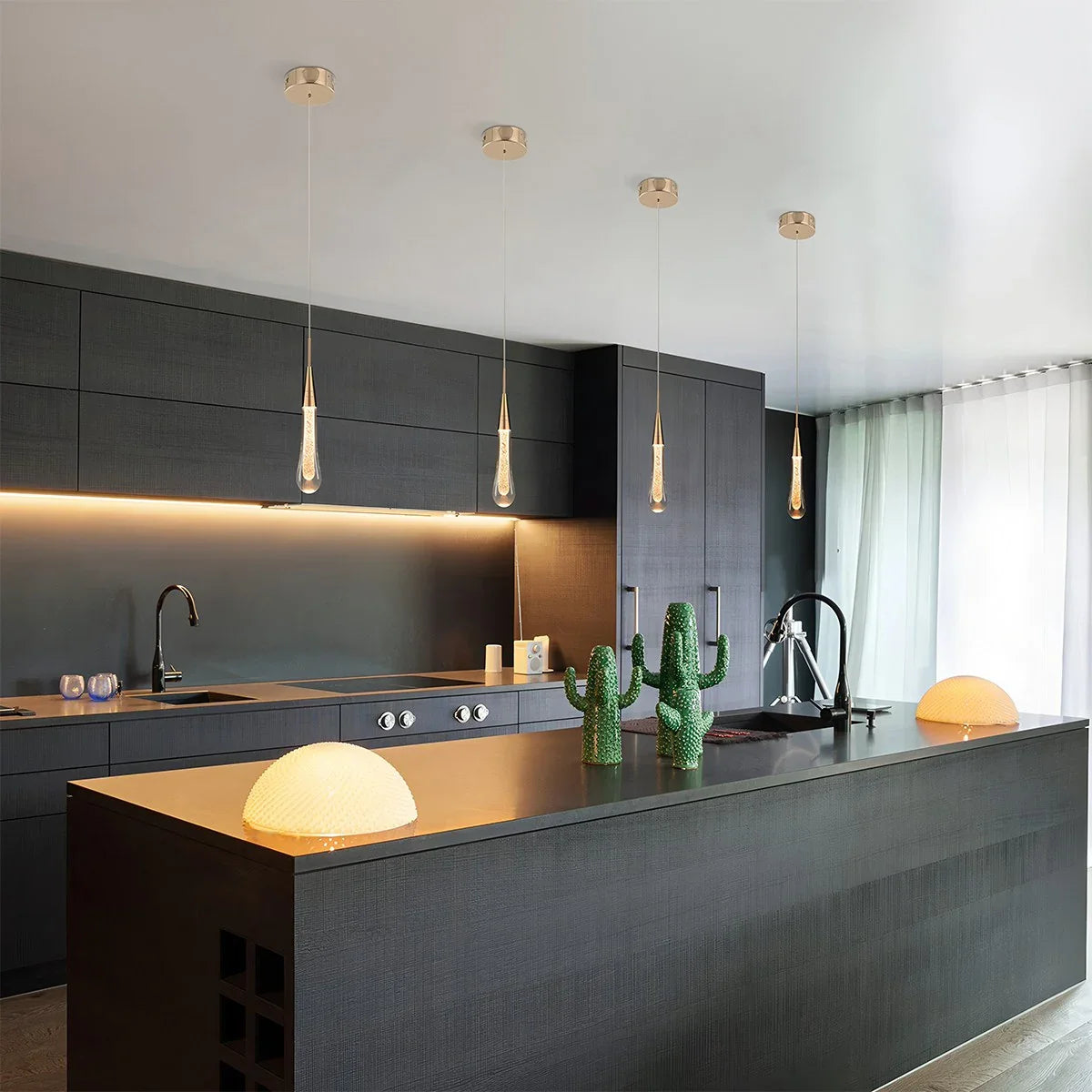 Feyran Chryseos Crystal Pendant Light for Living Room