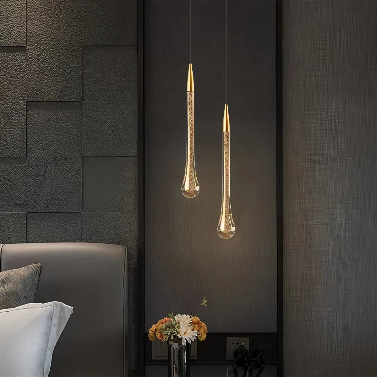 Feyran Chryseos Crystal Pendant Light for Living Room
