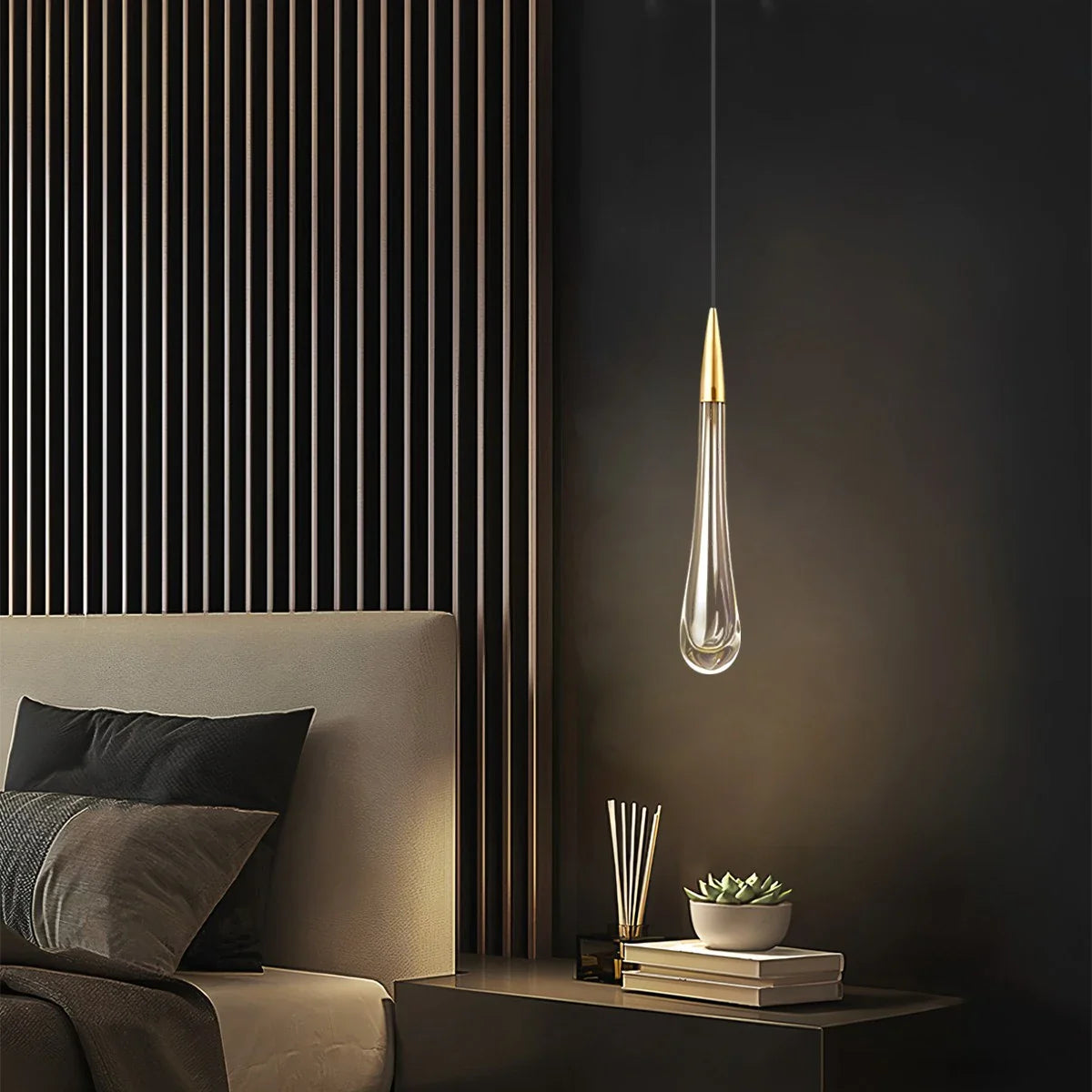 Feyran Chryseos Crystal Pendant Light for Living Room