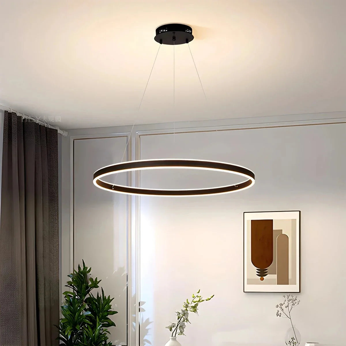 Feyran Circle Layered Living Room Chandelier
