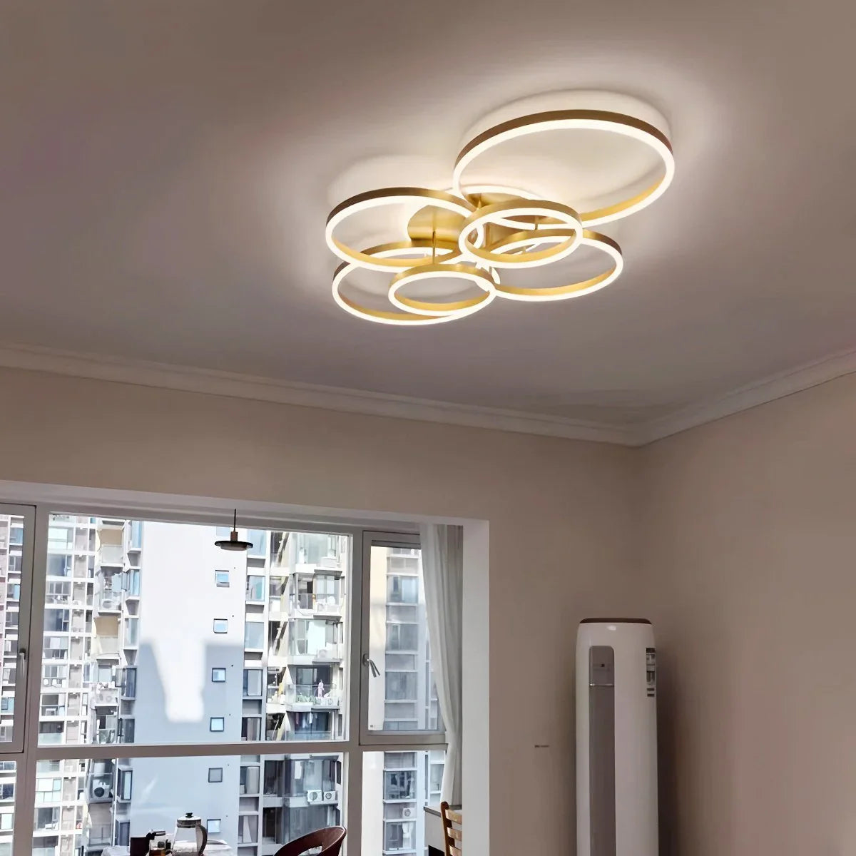 Feyran Circular LED Ceiling Light for Living Room