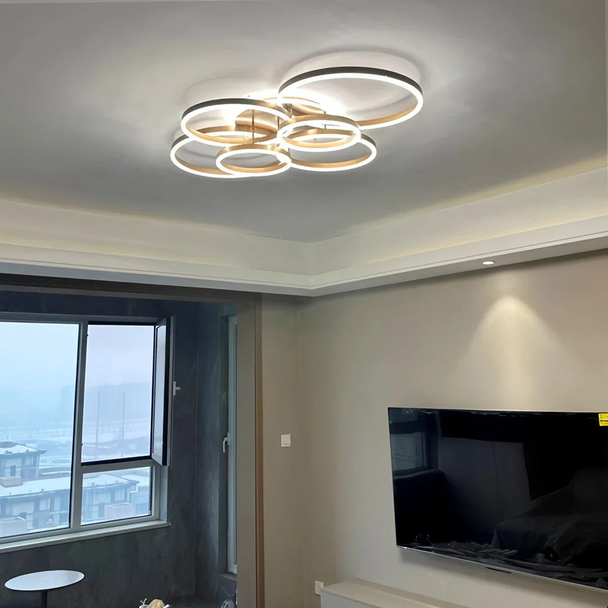 Feyran Circular LED Ceiling Light for Living Room