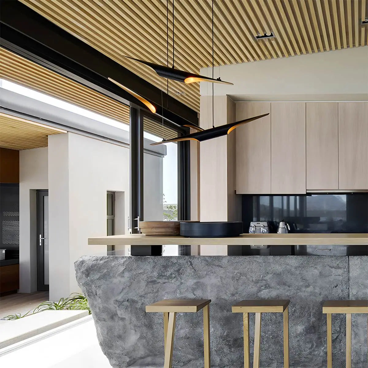 Feyran Coltrane Pipe Pendant Lamp for Dining Room