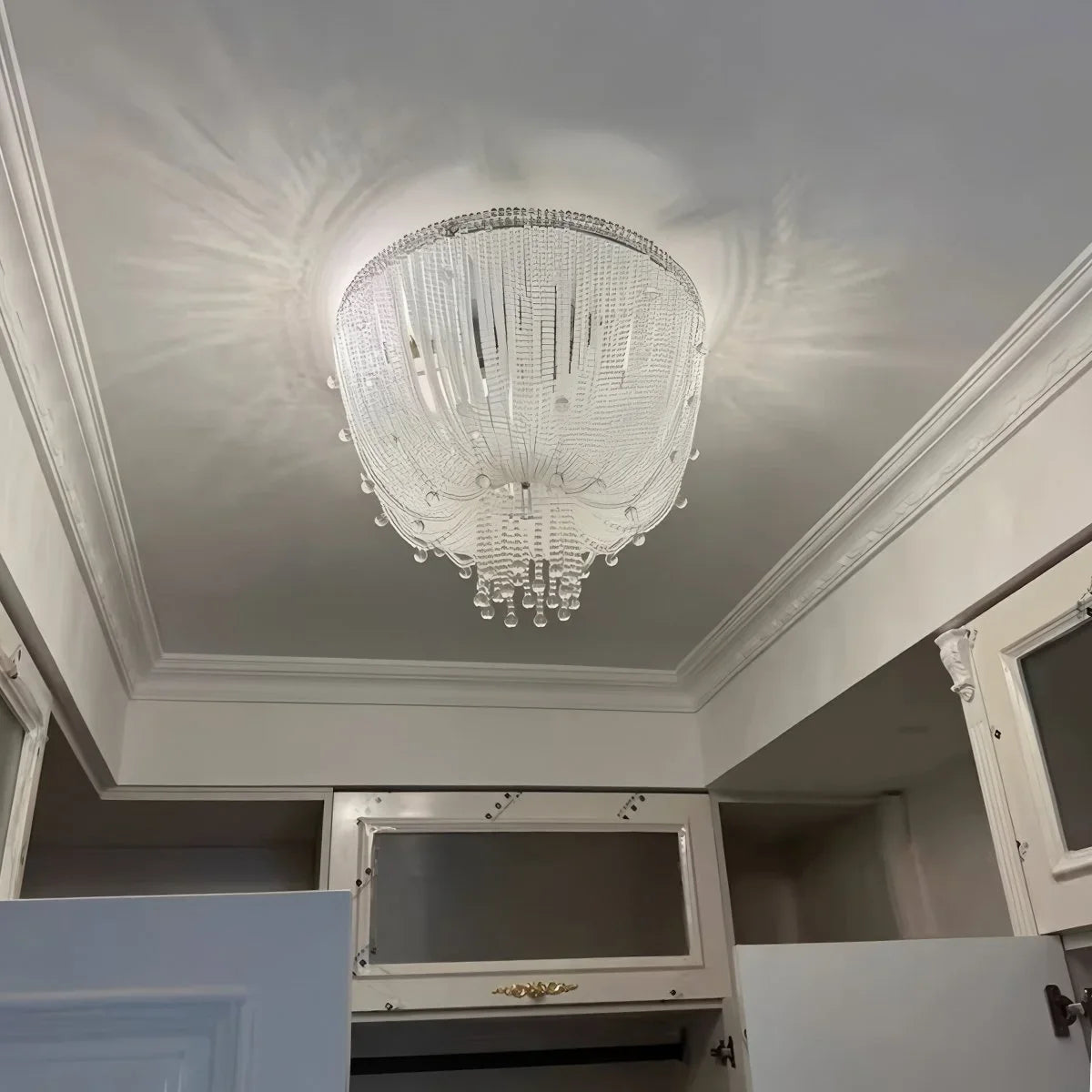Feyran Creative Crystal Tassel Ceiling Light