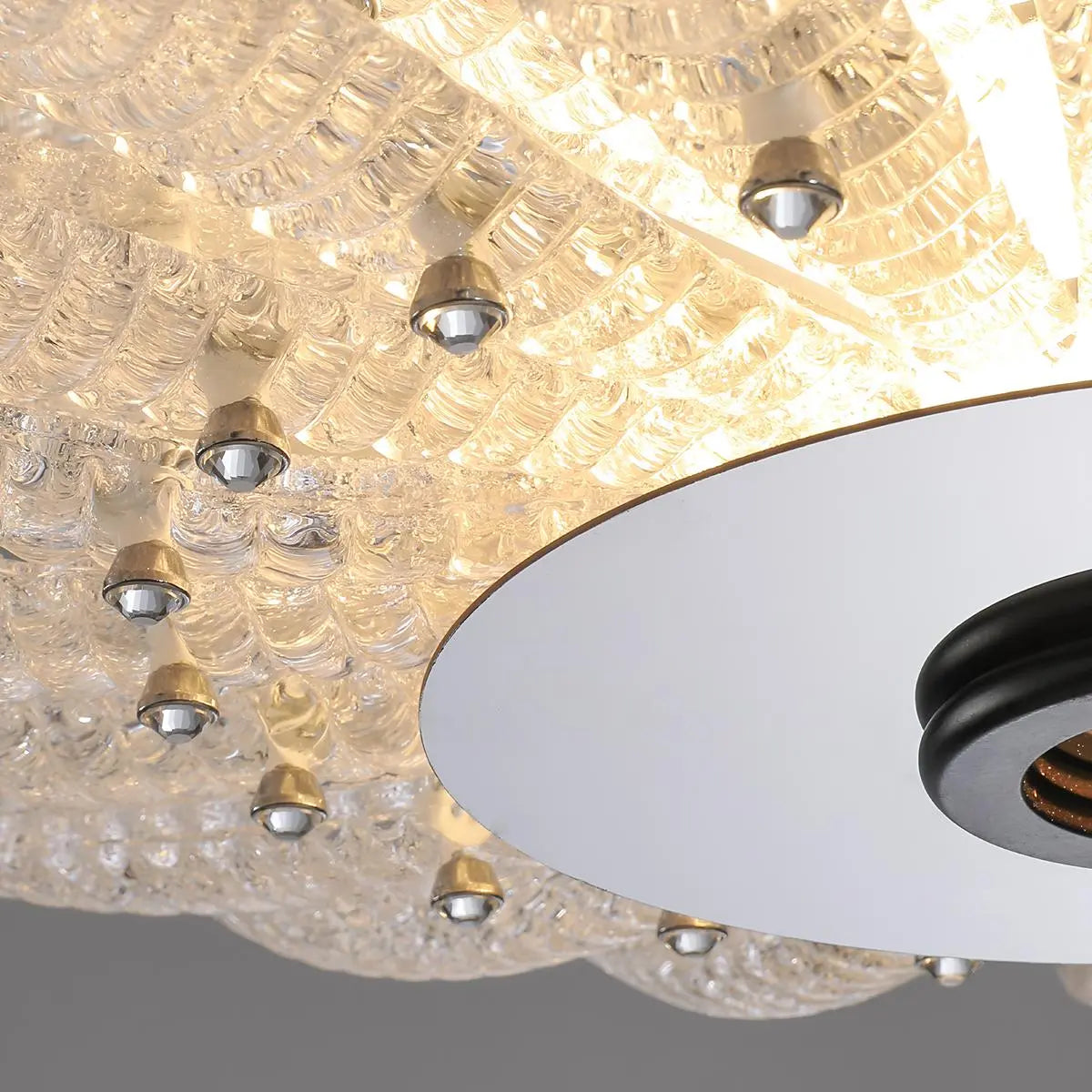 Feyran Creative Pinecone Glass Pendant Light