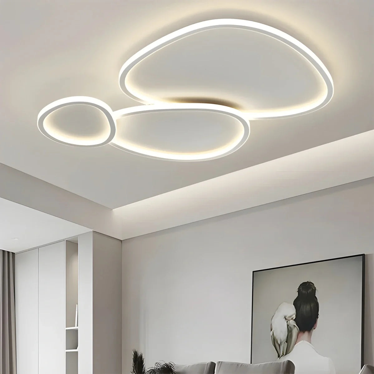 Feyran Creative Ring Ceiling Light for Living Room