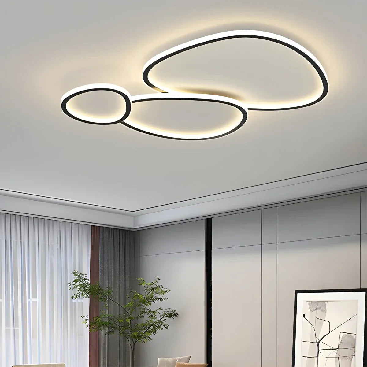 Feyran Creative Ring Ceiling Light for Living Room