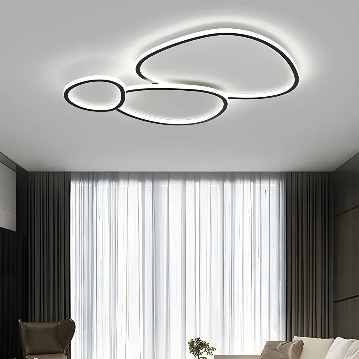 Feyran Creative Ring Ceiling Light for Living Room