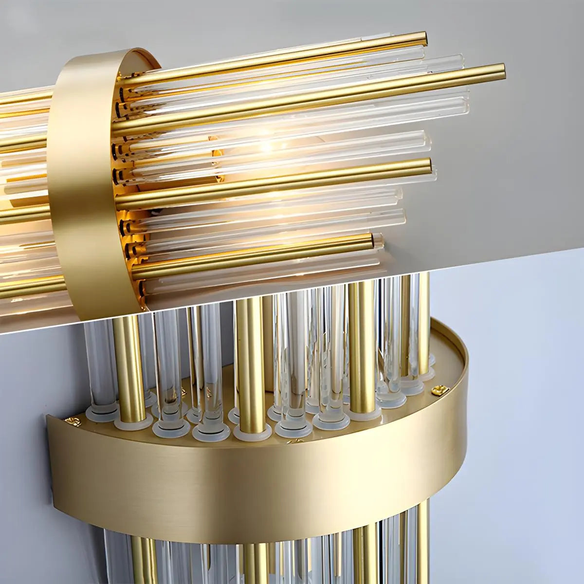 Feyran Crystal Glass Luxury Wall Sconce