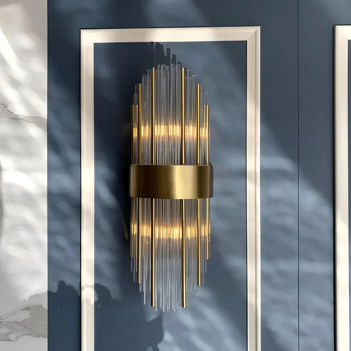 Feyran Crystal Glass Luxury Wall Sconce