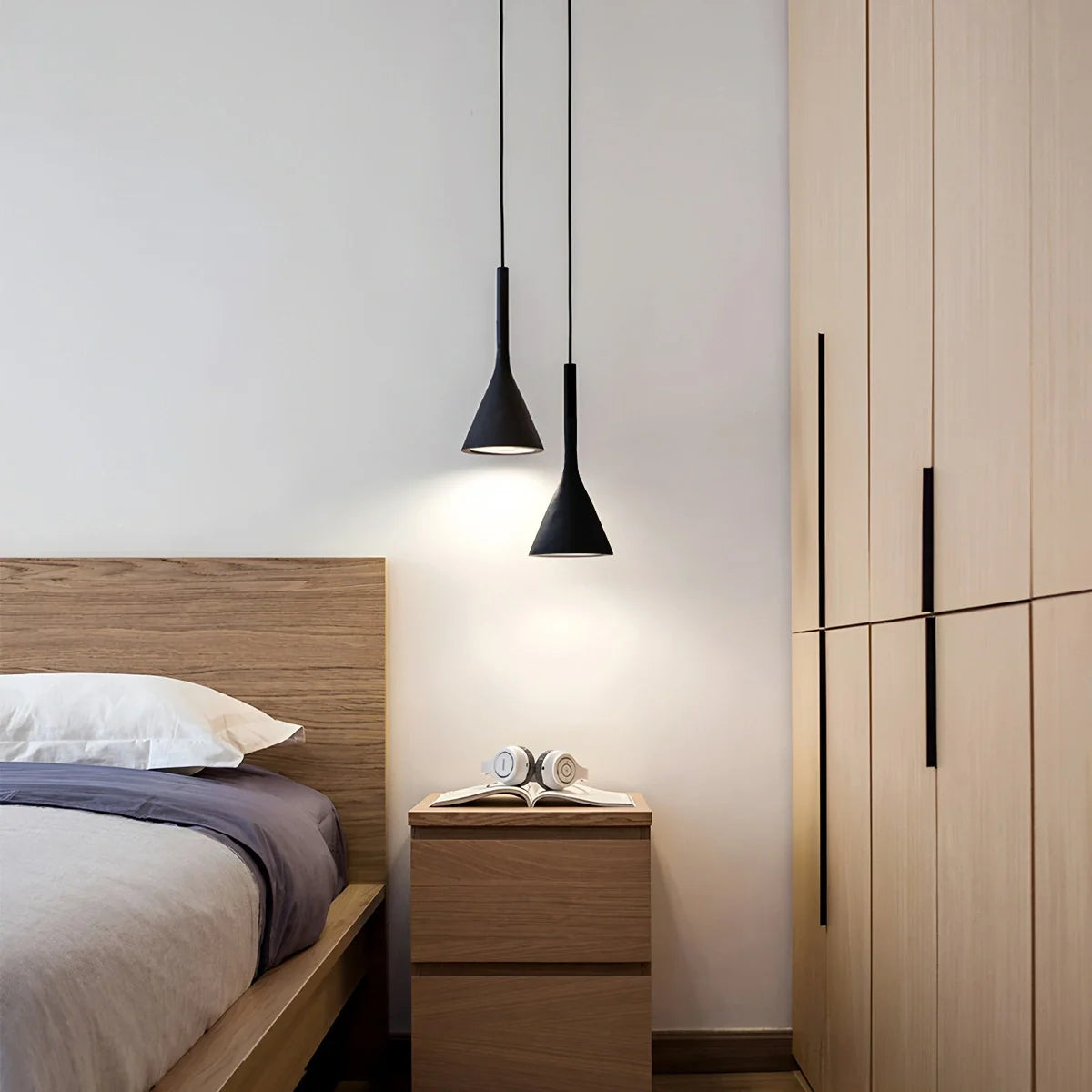Feyran Divino Cone Pendant Light for Bedroom