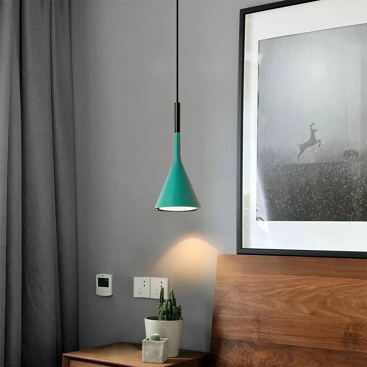 Feyran Divino Cone Pendant Light for Bedroom