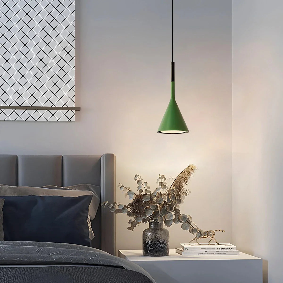 Feyran Divino Cone Pendant Light for Bedroom
