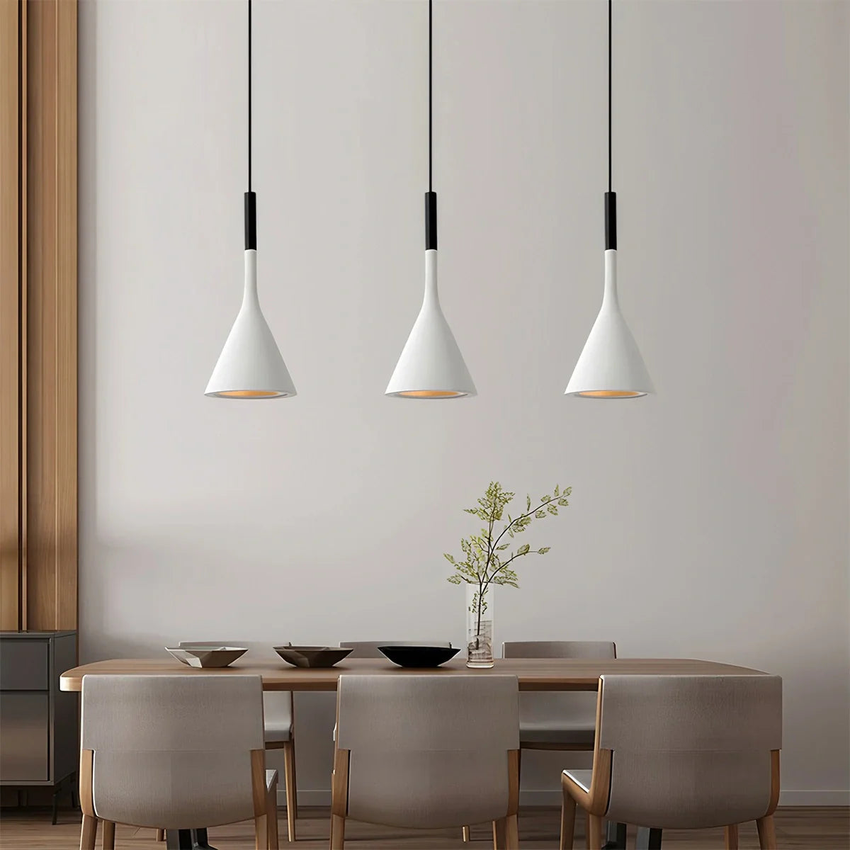Feyran Divino Cone Pendant Light for Bedroom