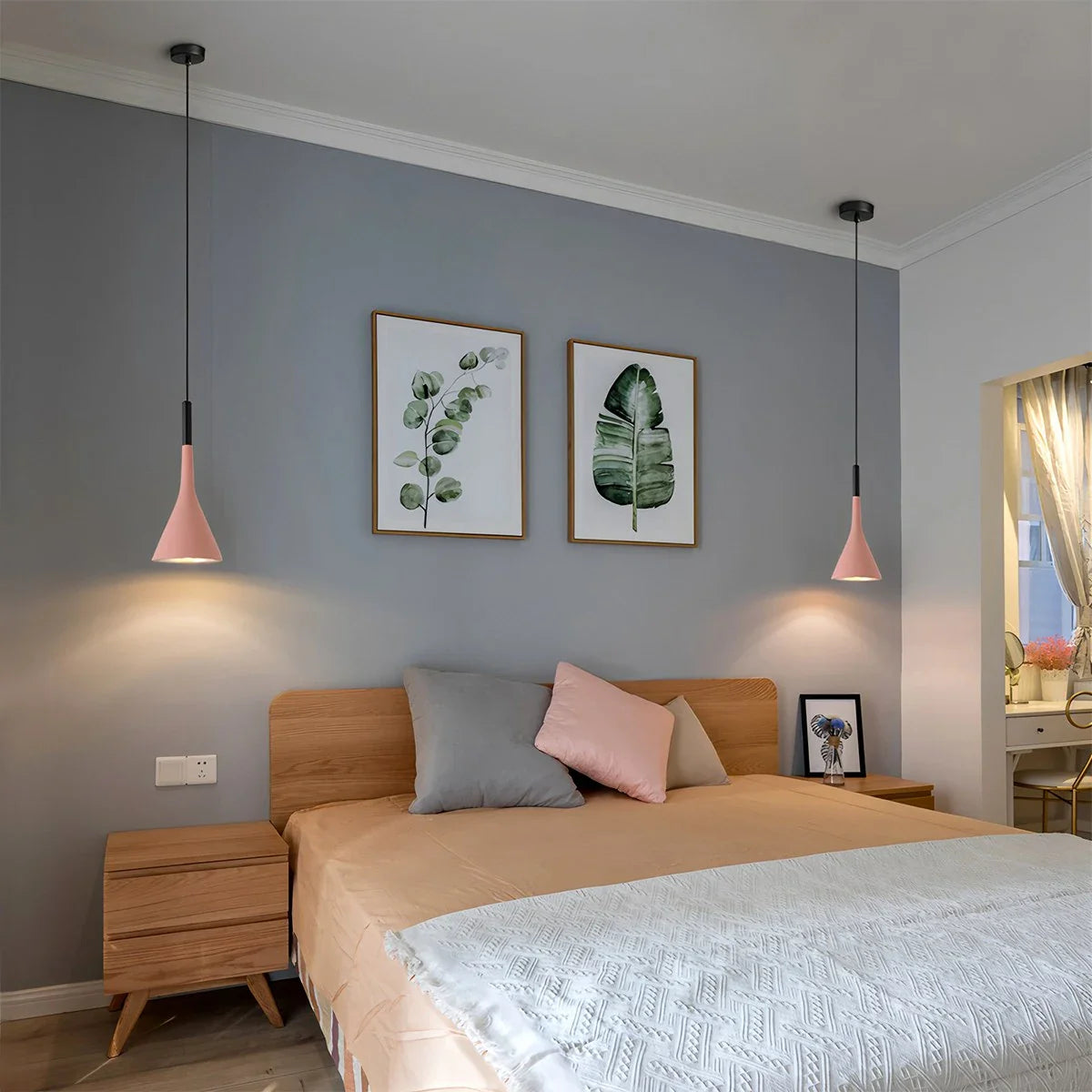 Feyran Divino Cone Pendant Light for Bedroom