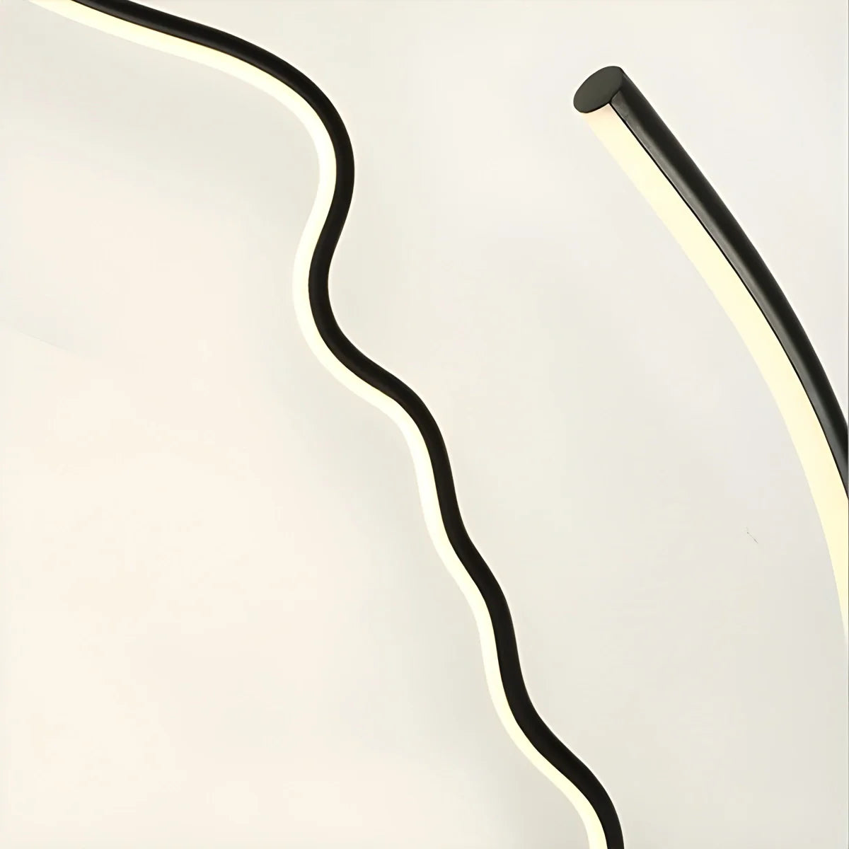Feyran Facial Profile Sculptural Floor Lamp