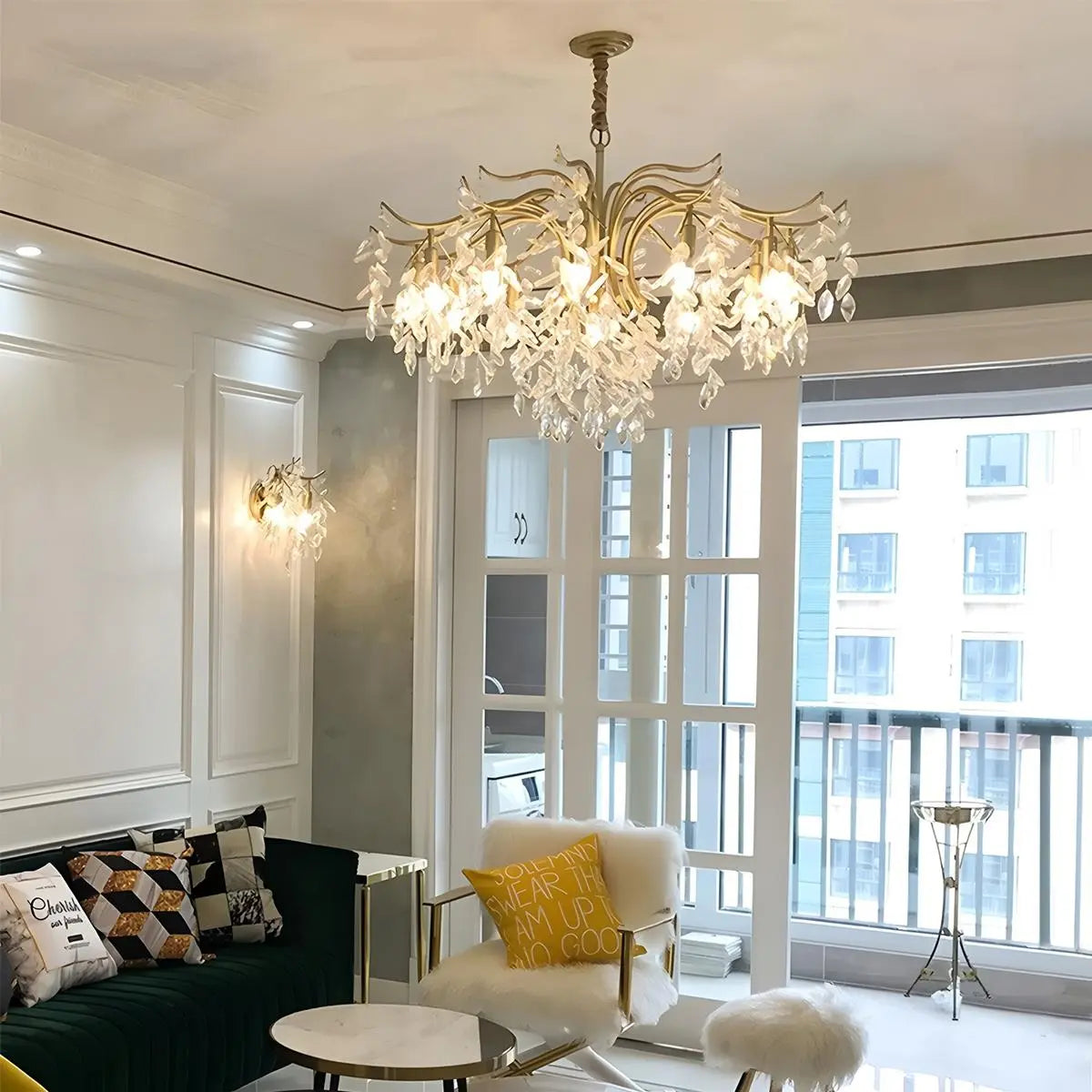Feyran French Light Luxury Crystal Chandelier