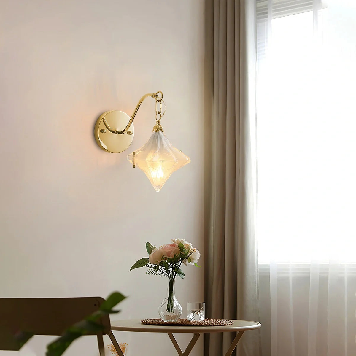 Feyran French Murano Star Glass Pendant Light