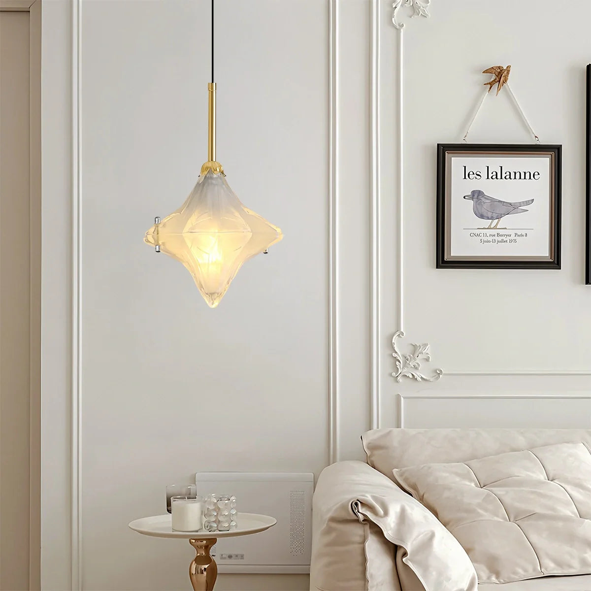 Feyran French Murano Star Glass Pendant Light