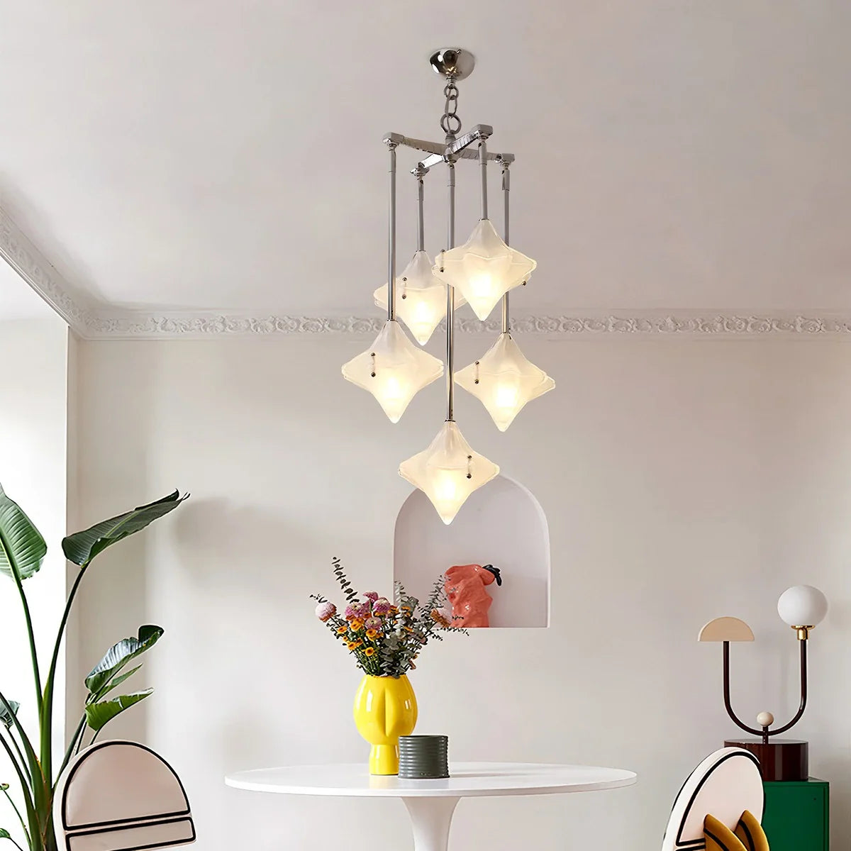 Feyran French Murano Star Glass Pendant Light
