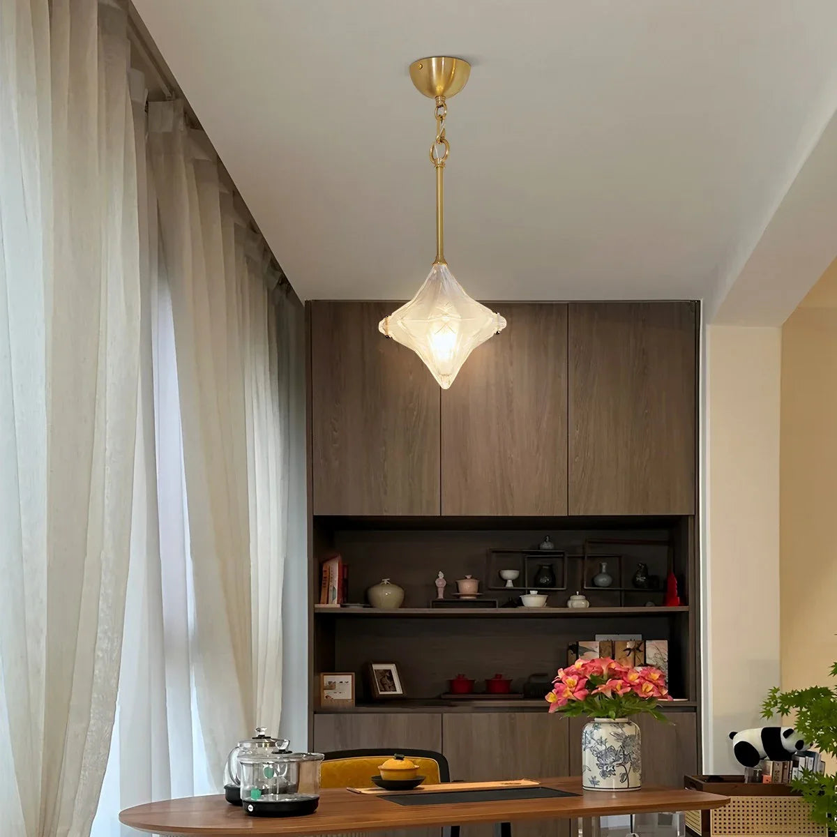 Feyran French Murano Star Glass Pendant Light