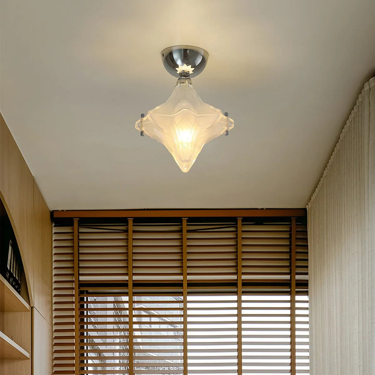 Feyran French Murano Star Glass Pendant Light