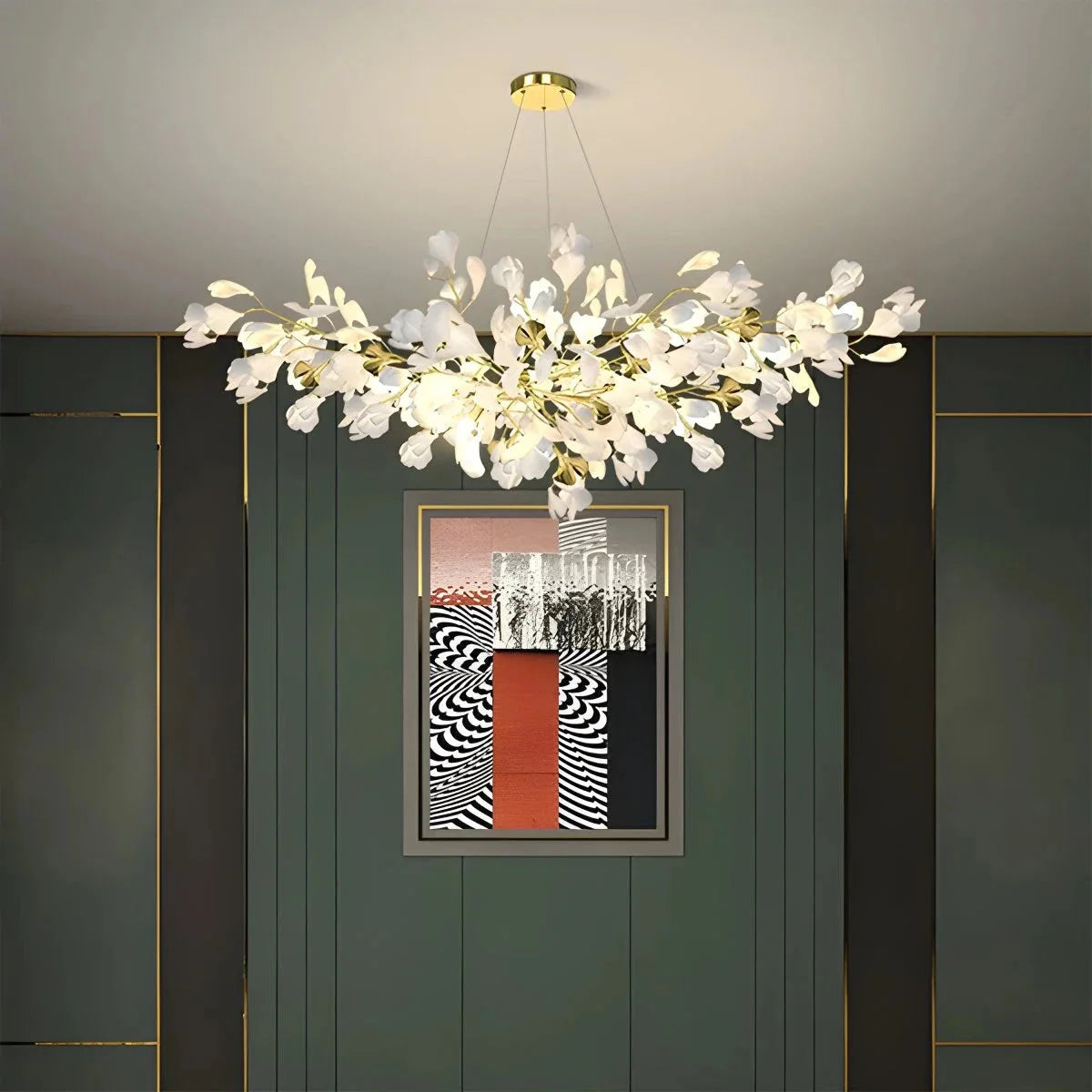 Feyran Ginkgo Chandeliers-B for Living Room