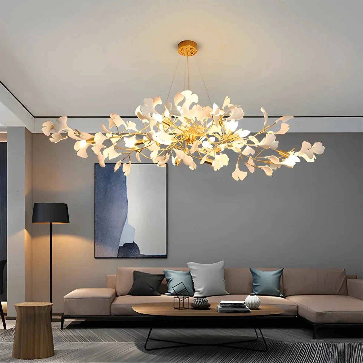 Feyran Ginkgo Chandeliers-B for Living Room