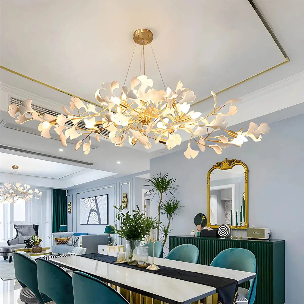 Feyran Ginkgo Chandeliers-B for Living Room