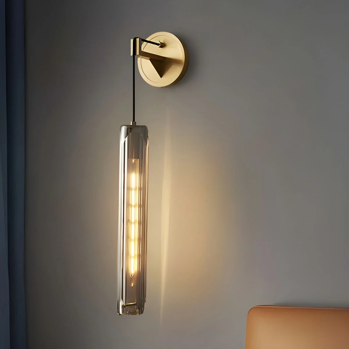 Feyran Hanging Crystal Wall Sconce