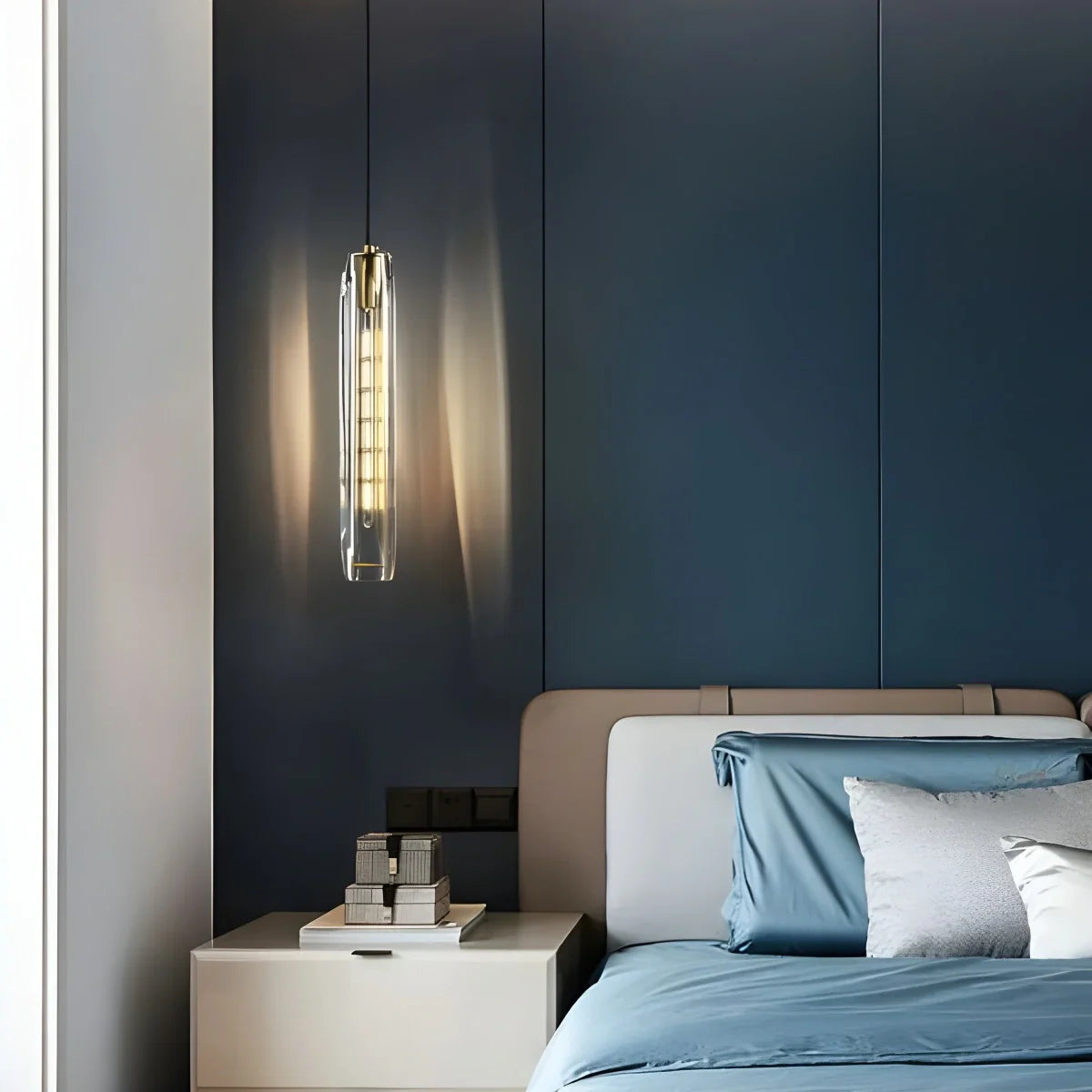 Feyran Hanging Crystal Wall Sconce