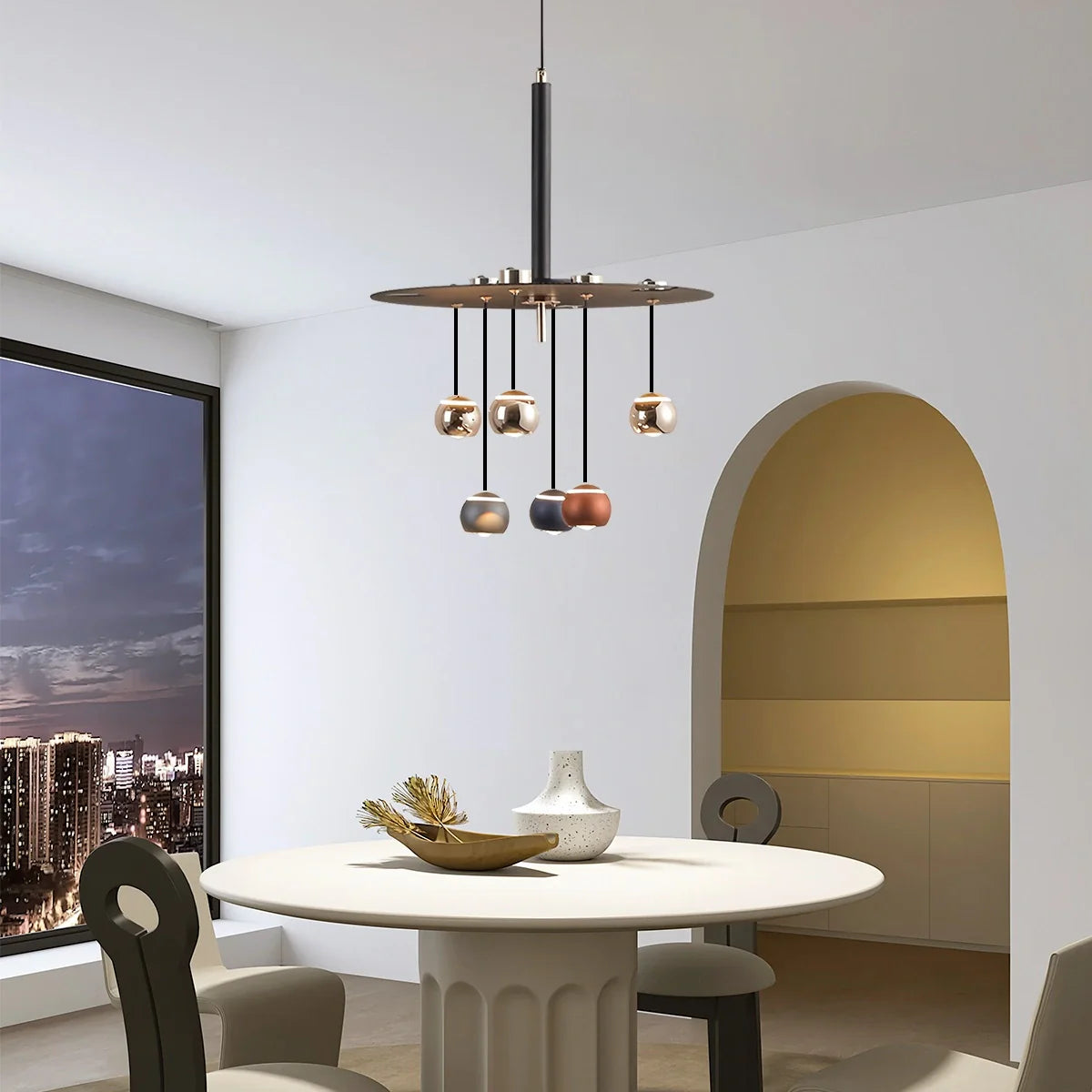 Feyran Italian Light Luxury Dining Room Chandelier
