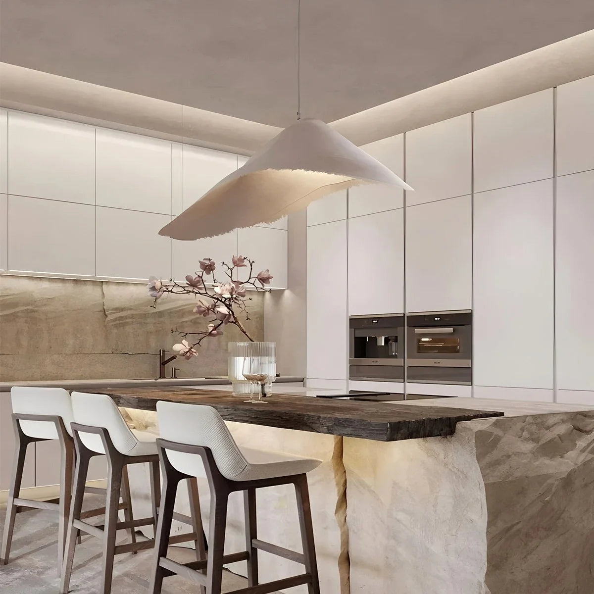 Feyran Jairo Sculptural Resin Pendant Light