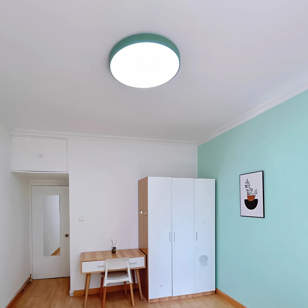 Feyran LED Minimalist Circular Macaron Ceiling Light