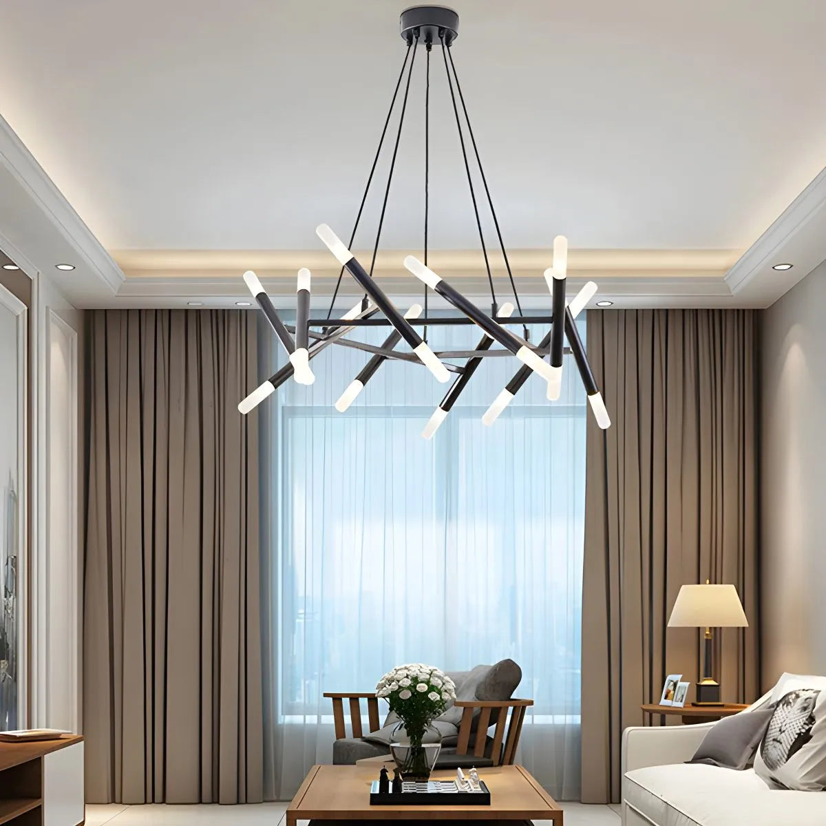 Feyran LED Nestle Chandelier for Living Room