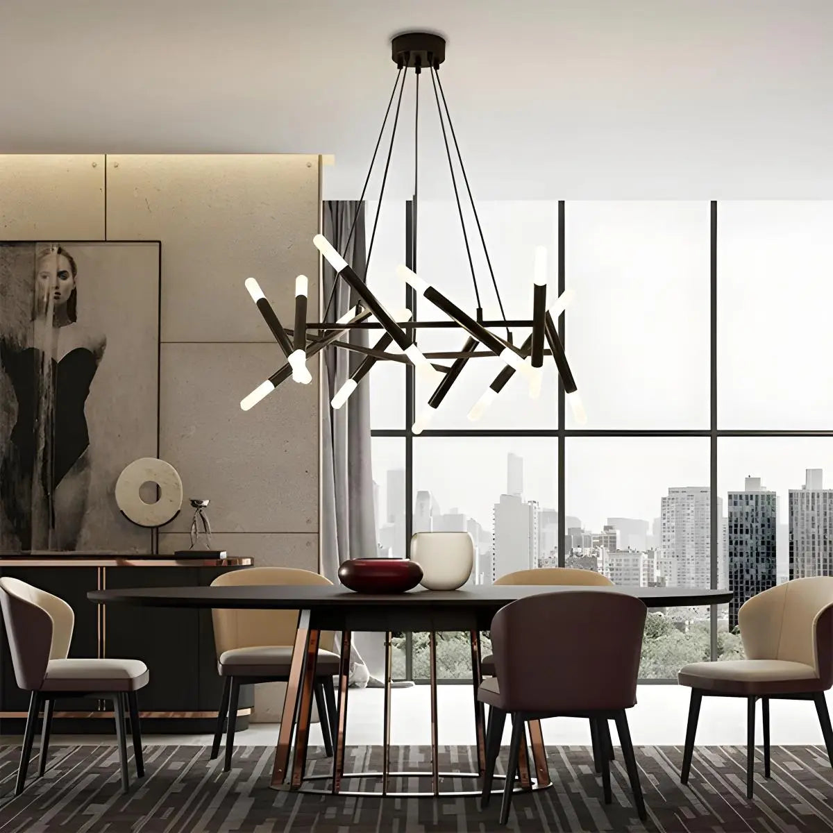 Feyran LED Nestle Chandelier for Living Room