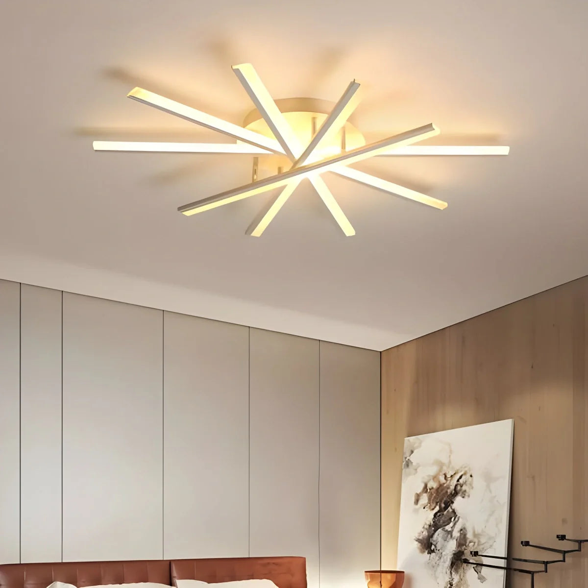 Feyran LED Strip Fan-Shaped Ceiling Lamp