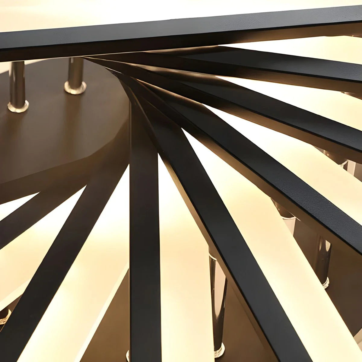 Feyran LED Strip Fan-Shaped Ceiling Lamp