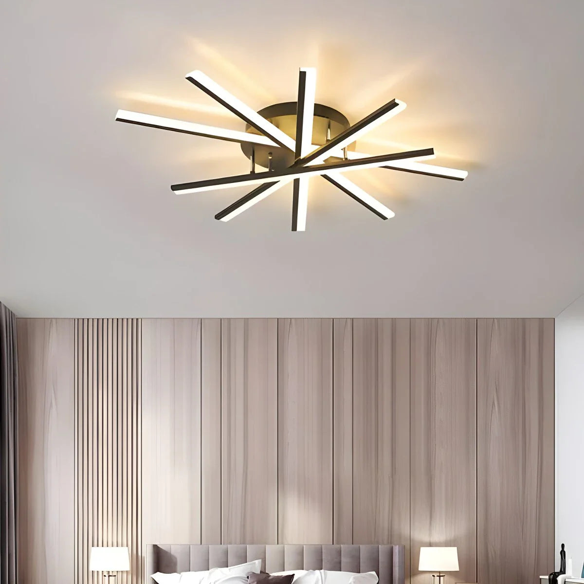 Feyran LED Strip Fan-Shaped Ceiling Lamp