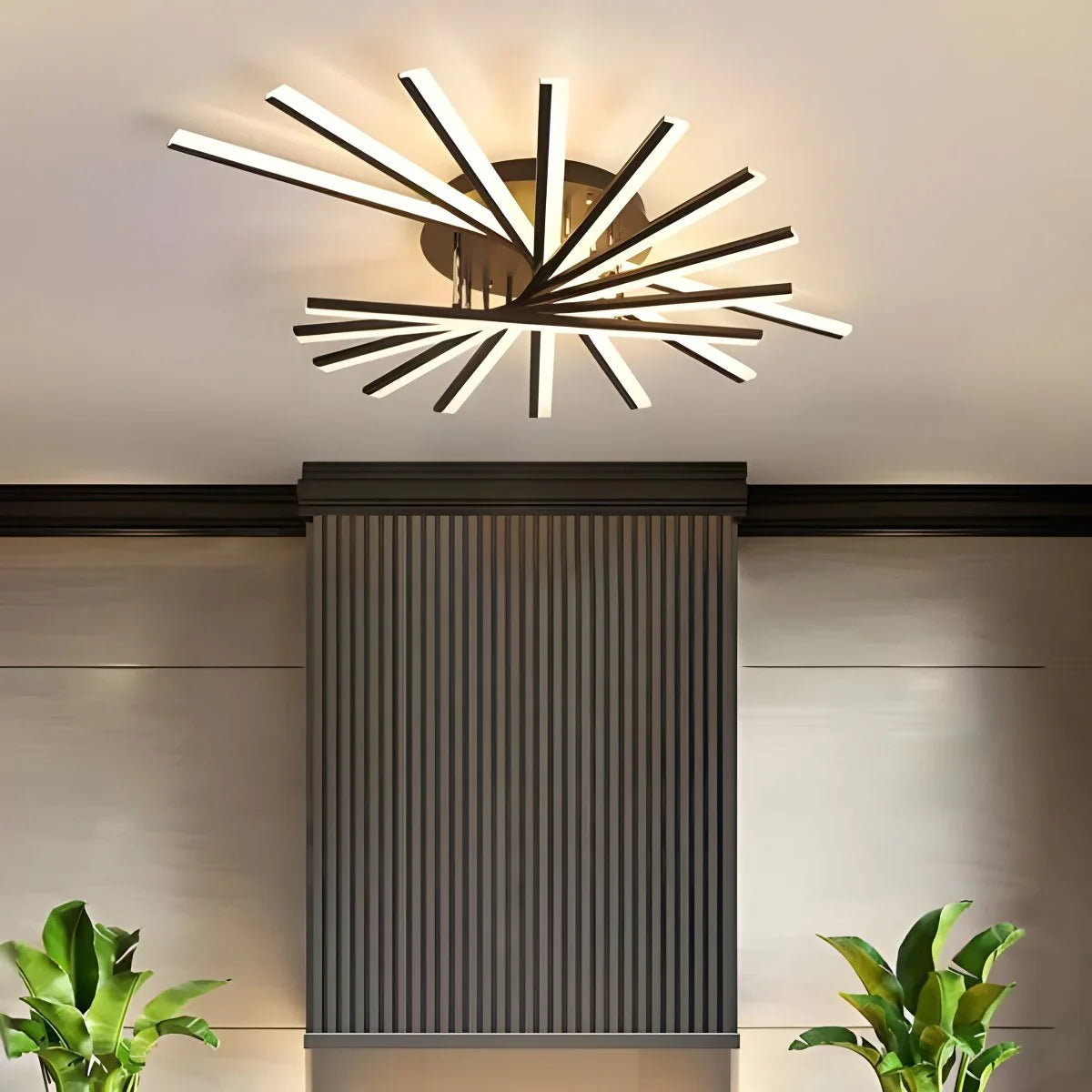 Feyran LED Strip Fan-Shaped Ceiling Lamp