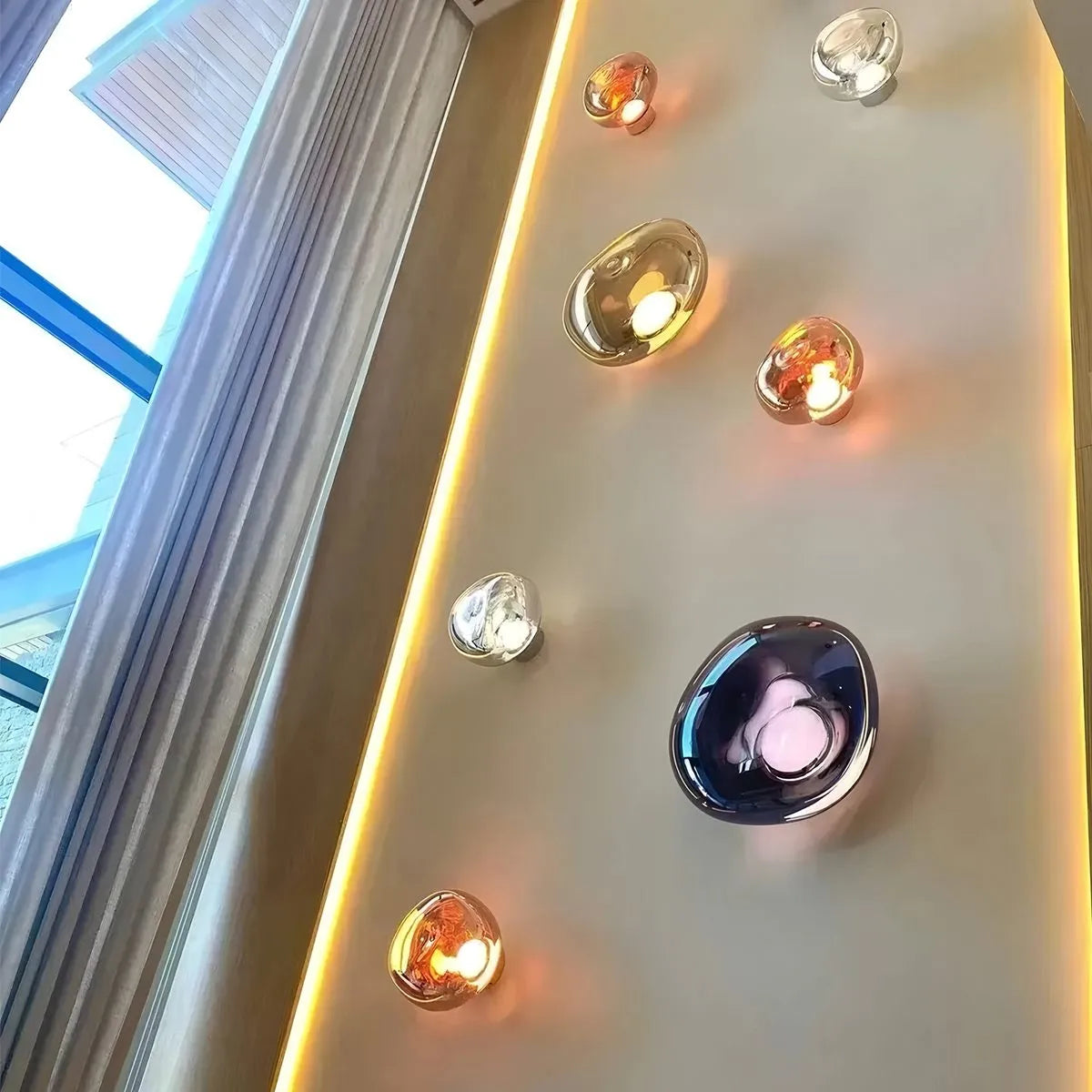 Feyran Lava Wall Lamp for Bedroom Living Room