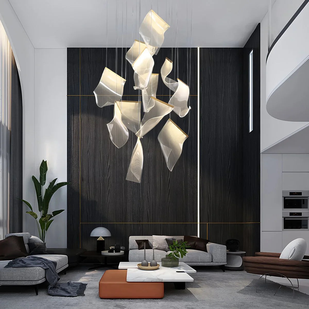 Feyran Light Luxury Art Large Chandelier