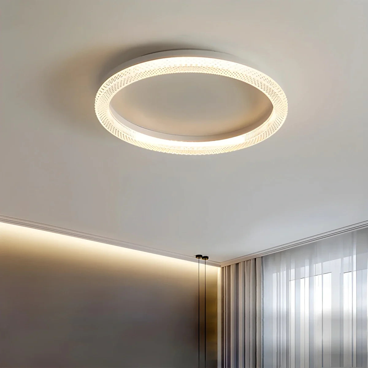 Feyran Light Luxury Circular Crystal Ceiling Light