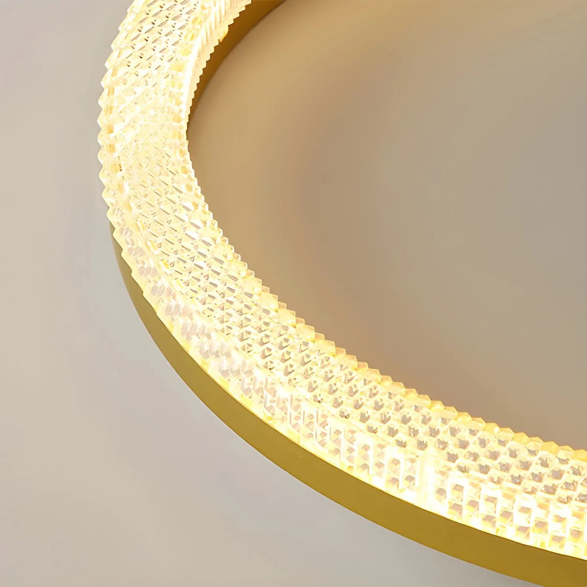 Feyran Light Luxury Circular Crystal Ceiling Light