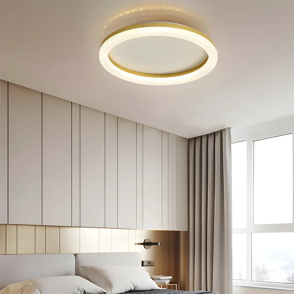 Feyran Light Luxury Circular Crystal Ceiling Light