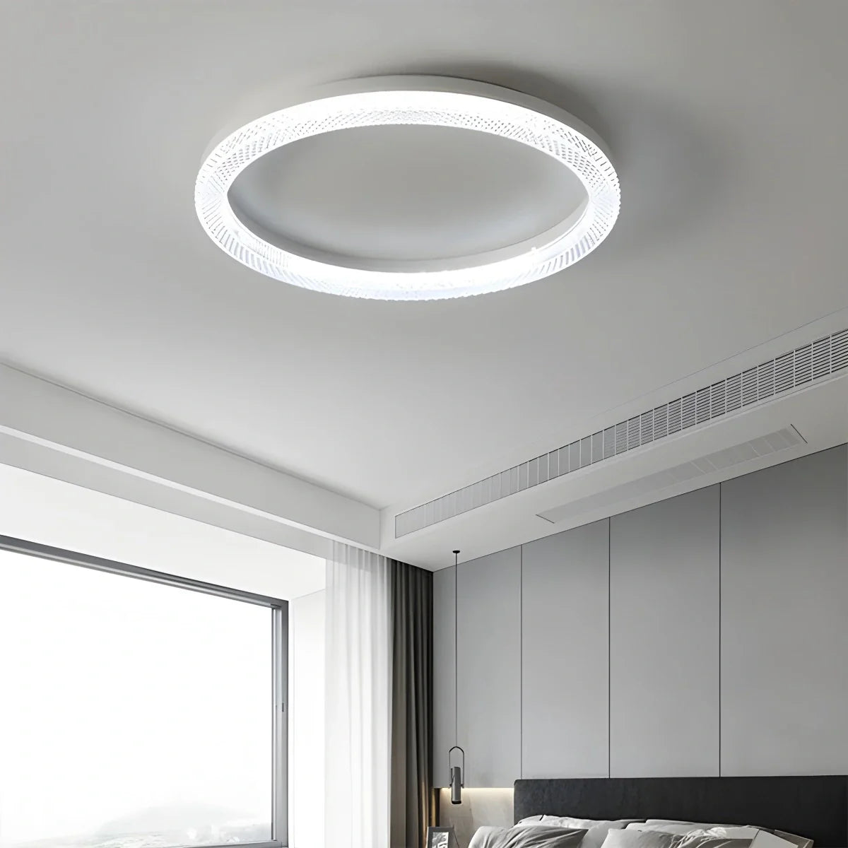 Feyran Light Luxury Circular Crystal Ceiling Light