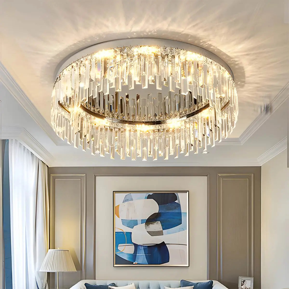 Feyran Light Luxury Crystal Ceiling & Pendant Light